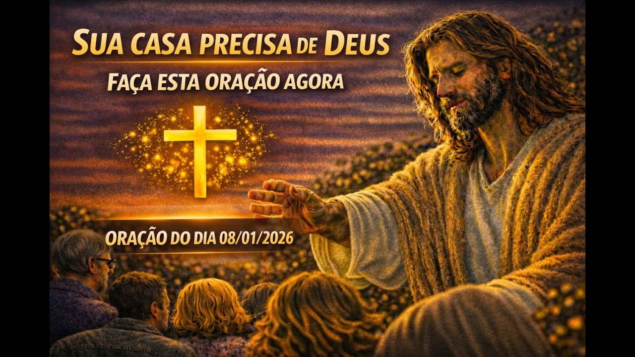 Sua casa precisa de Deus. Reze essa oração agora e Deus agirá em sua vida. Deus guia seus caminhos.
