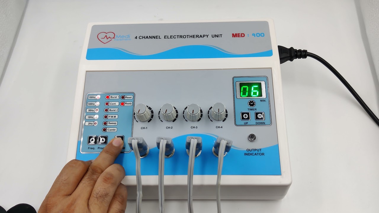 4 Channel TENS Machine-Dyno Stim 03 - Physiotherapy Machines