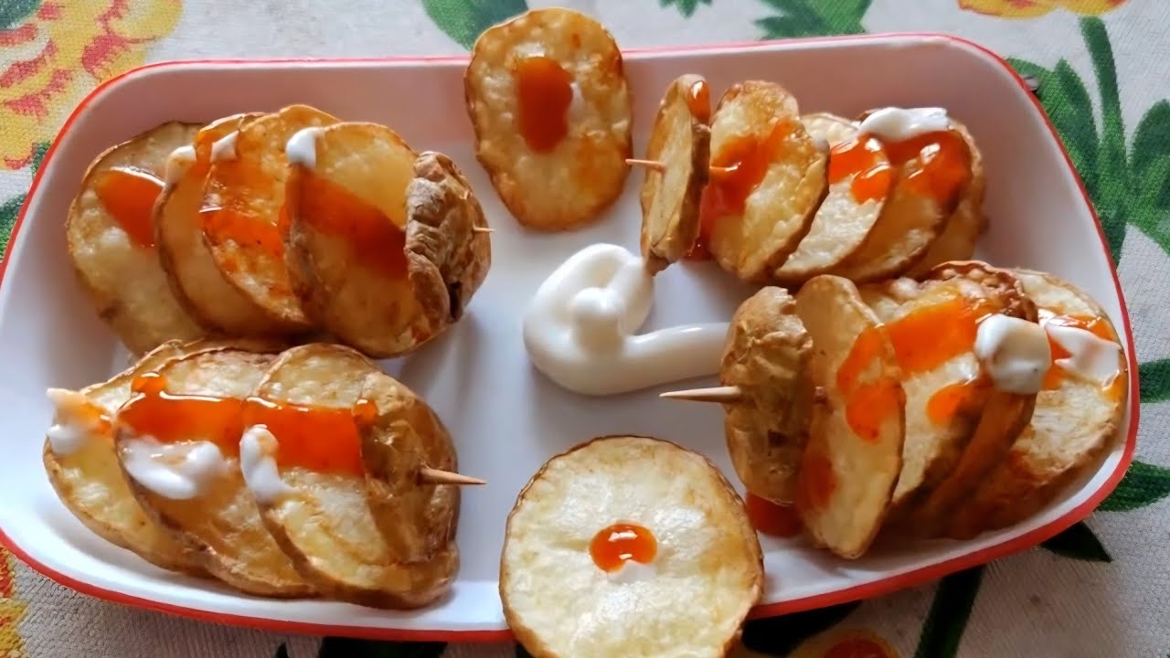 Easy and Crispy Evening Potato Snacks Recipe in Hindi👌🥔 | Tea Time Snack | Potato Swirl😍😋