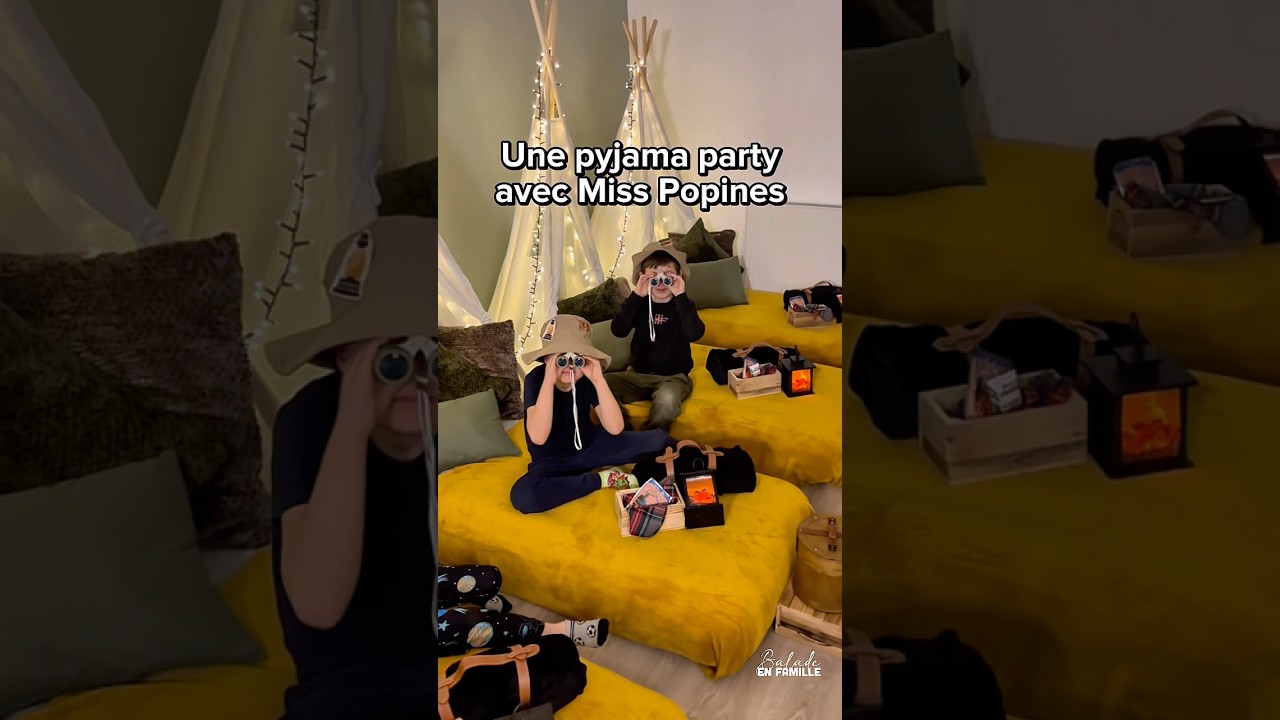 𝗟'𝗶𝗻𝗰𝗿𝗼𝘆𝗮𝗯𝗹𝗲 𝗠𝗶𝘀𝘀 𝗣𝗼𝗽𝗶𝗻𝗲𝘀 propose des pyjamas party à thème.