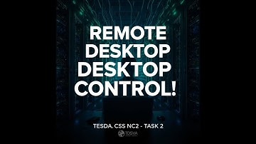 Remote Desktop Management | TESDA CSS NC II COC 3 Task 2 | Server & Client Control Tutorial