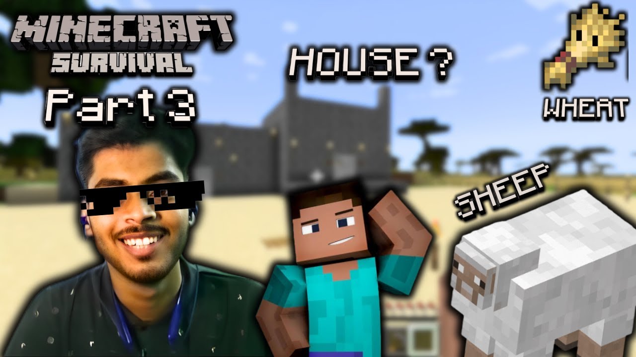 I made so much PROGRESS today 😍😍 | Minecraft (Survival) | Part 3 - YouTube