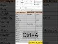 ❌ ये Excel Trick बैन कर देनी चाहिए! 2 सेकंड में Blanks Fill करें #shorts #excel #dataanalysis