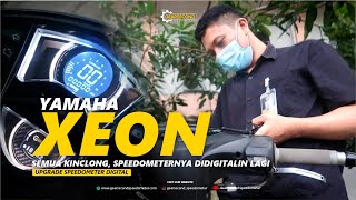 YAMAHA XEON DIUPGRADE SPEEDOMETERNYA JADI DIGITAL NIH