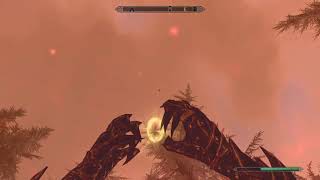 How to save the flying mad wizard - Skyrim Dragonborn DLC random encounter screenshot 4