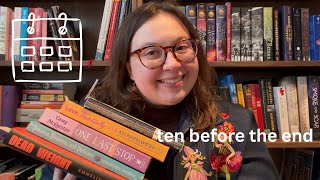 ten before the end - the ten books i will be reading before the end of 2025