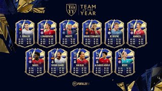 ［Fifa Live ] TOTY full team 抽卡 !!! 留咗200包抽 | 想我幫手抽可以加我psn