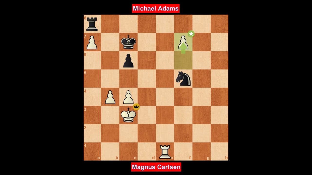 Magnus Carlsen (2844) vs Michael Adams (2744) - 78th Tata Steel GpA - Wijk aan Zee NED - 2016