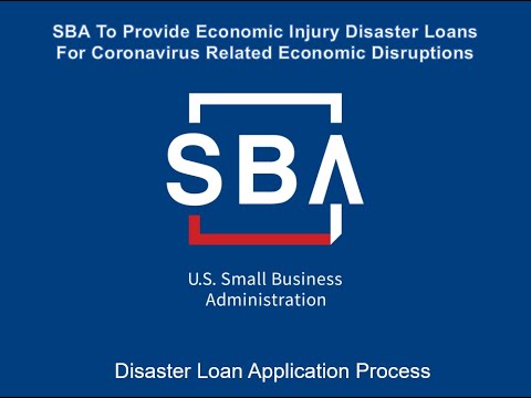 SBA Economic Injury Loan Application Step by Step