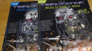 Hachette - Build The Terminator - Issues 43 and 44