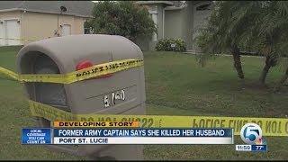 Ex-Army captain kills husband in Port St. Lucie