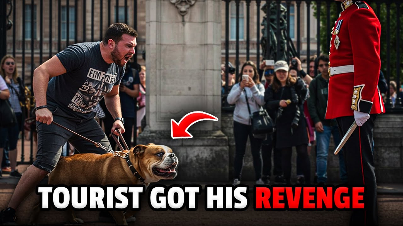 A Tourist Sent His Bulldog Toward a Royal Guard, And Regretted It the Moment the Guard Reacted