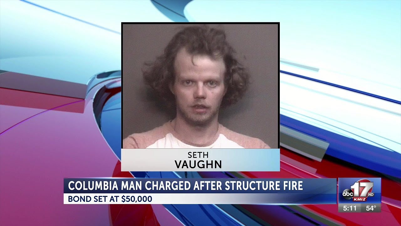 Columbia man charged with arson with family inside home - YouTube