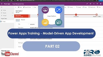 Power Apps Development - How to develop a model-driven application using Dataverse - Part 02