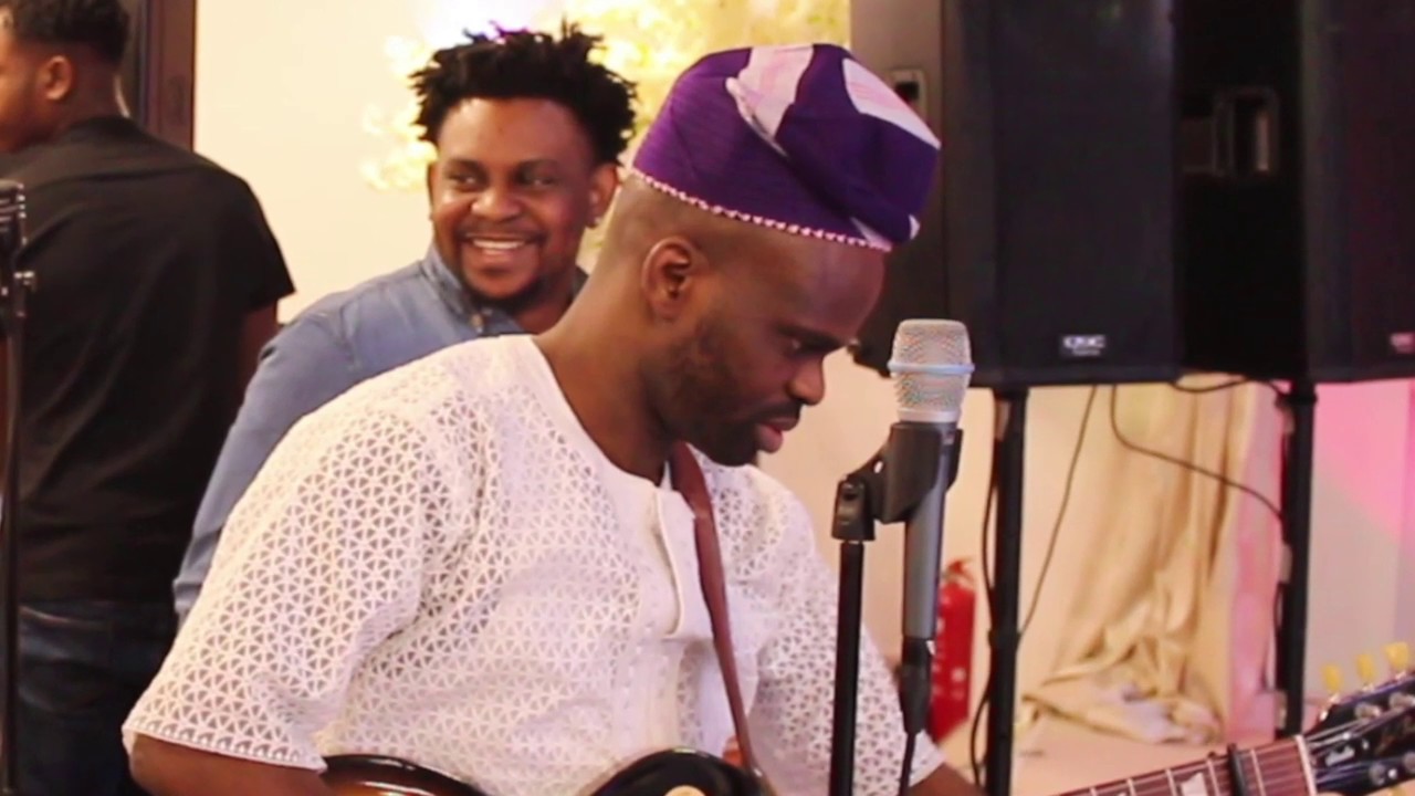 Leke Levite | @ Ogini's Party | Covered Sunny Ade & Ebenezer Obey Style | With His Style of