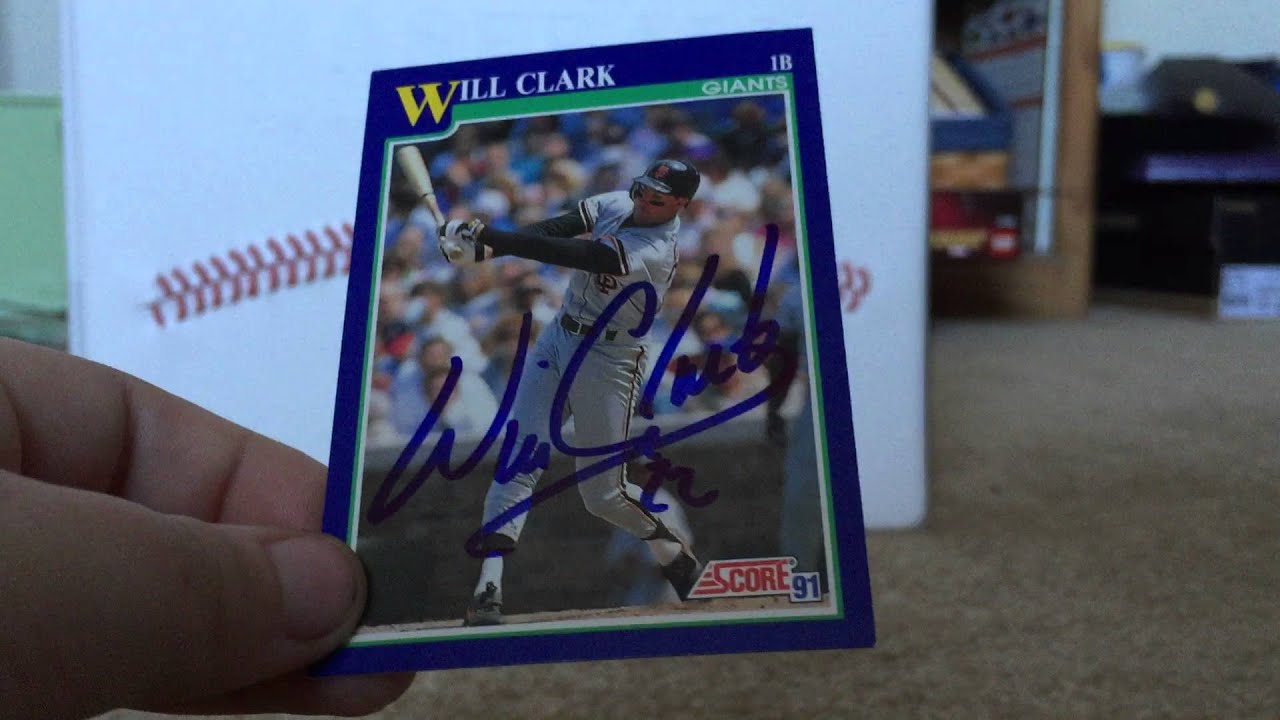 Will Clark TTM Success! YouTube