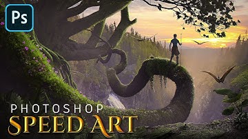 Fantasy Scene Photo Manipulation Speed Art | Photoshop Tutorial