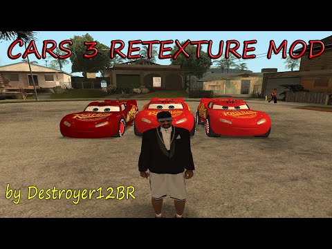 GTA San Andreas Tuned McQueens from Cars Race-o-Rama Mod 