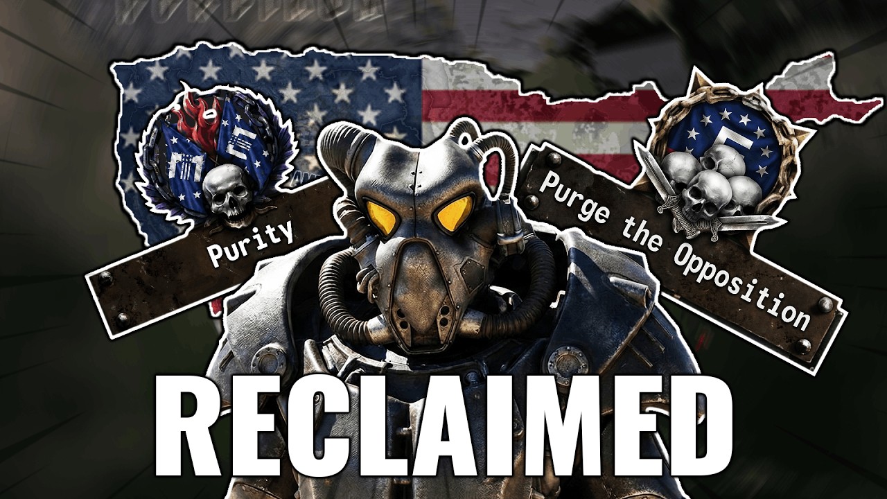 I Reclaimed The Entire UNITED STATES as The ENCLAVE (HOI4 Old World Blues)