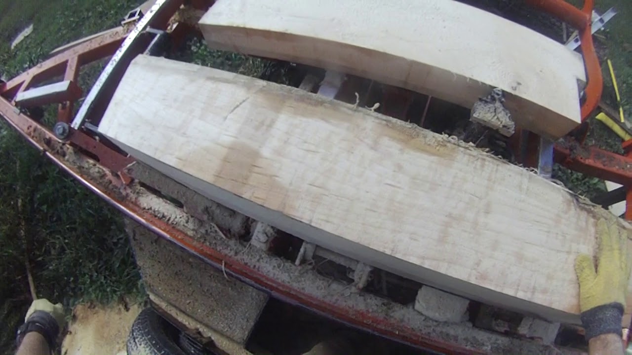 Woodmizer LT35 video: soft maple