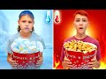 Hot Vs Cold Challenge With Ivan And Maria Hot Vs Cold Challenge With Ivan And Maria