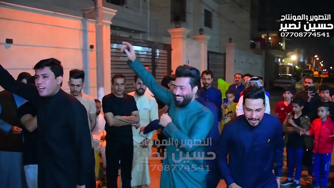 حسام الشمري وحسين لايذ العبادي وعلي البخيتاوي في افراح السواعد حنة علي رسول الساعدي