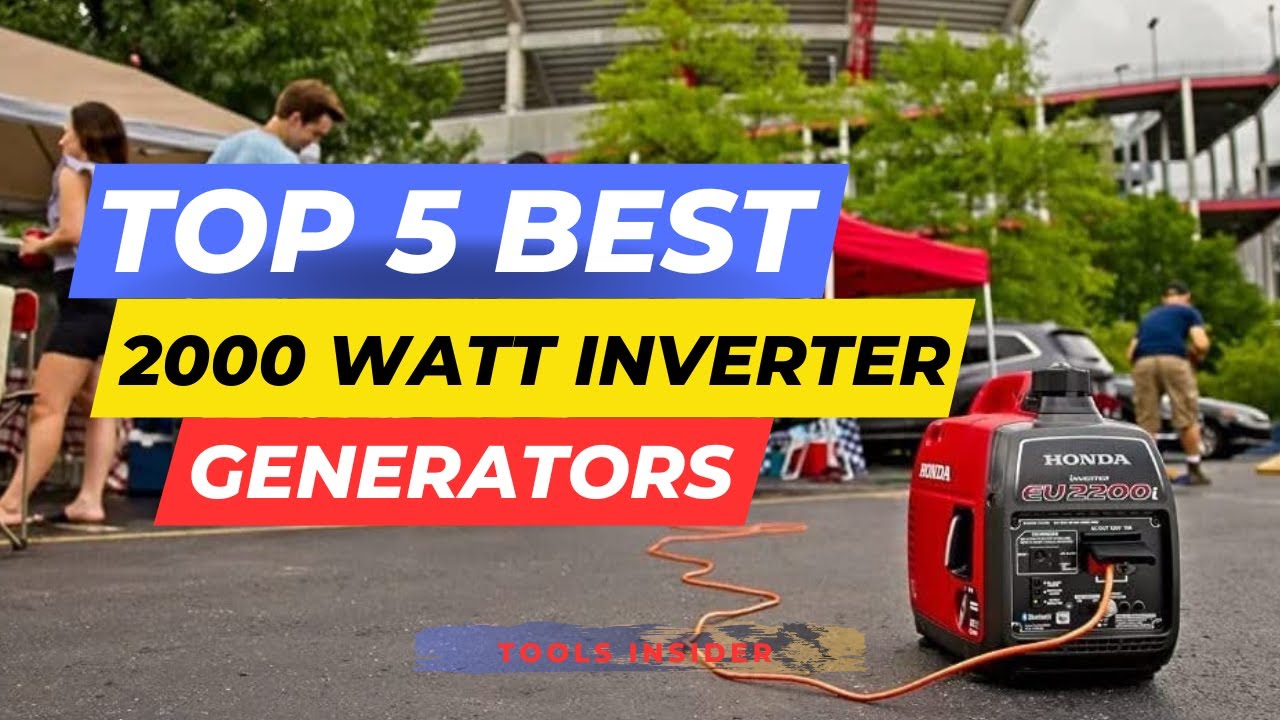 Top 5 Best 2000 Watt Inverter Generators Review in 2025 l Best 2000 Watt Inverter Generators Price