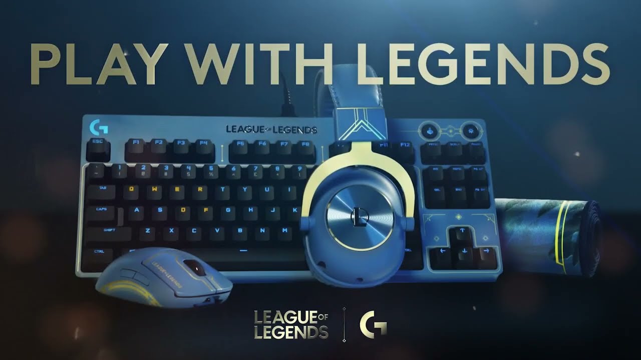 Teclado Mecânico Gamer Logitech G Pro League of Legends Edition G
