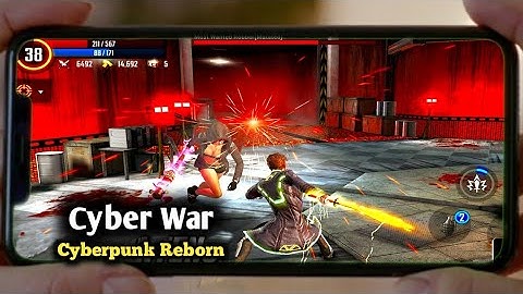 Cyber War: Cyberpunk Reborn Gameplay |Android new game