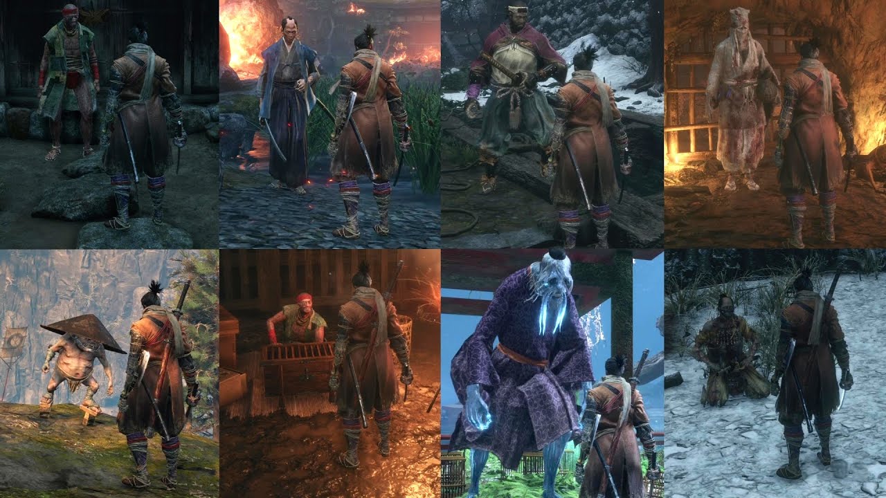 NPCs and Characters  Sekiro Shadows Die Twice Wiki