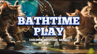 Cute Cats Having Fun Bath Time In The Rain