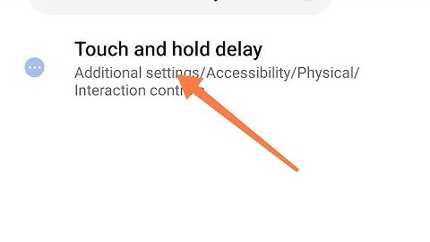 redmi note 10 me touch and hold delay set kaise kare, touch and hold delay setting redmi note 10