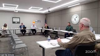 Coal City Schools's Board of Education Meeting