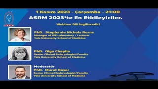 ASRM 2023'te En Etkileyiciler.