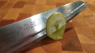 Worlds Sharpest Knife -  Weiderfan challenge