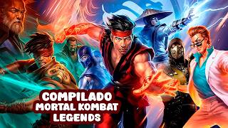 MARATONA MORTAL KOMBAT LEGENDS | Melhores Momentos das Animações
