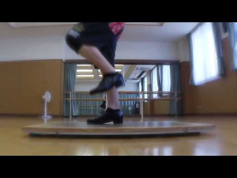 タップダンス基礎（初心者用）｜パドルアンドロール超ゆっくり