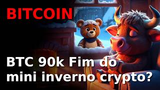 BTC 90K - Fim do mini inverno crypto? E as altcoins podem se beneficiar com essa alta? #BTC