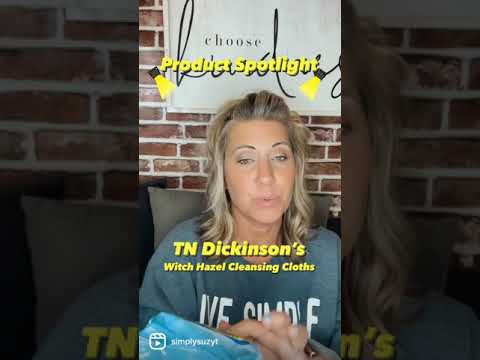 Video: T.N.Dickinson's Witch Hazel Face Wipes