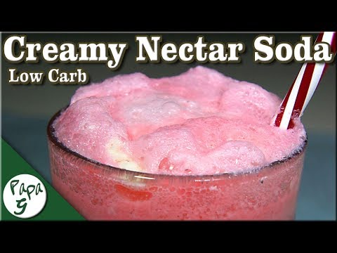 sweet-and-creamy-nectar-soda-–-old-fashion-low-carb-keto-ice-cream-soda
