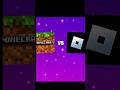 Old Roblox Vs Minecraft 😱💀...#roblox #minecraft #robloxvsminecraft #robloxshorts #robloxfyp #shorts