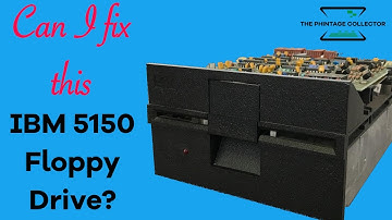 The IBM 5150 PC journey part I - Fixing a Tandon TM-100 Floppy Drive