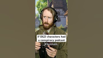 If D&D characters had a conspiracy podcast 🤨 #dnd #fyp #deckofdmthings #skit #dndstorytime