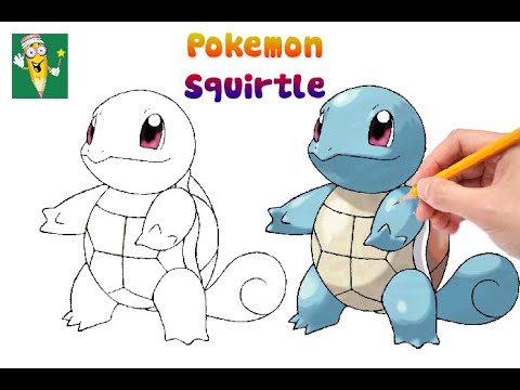 Vẽ Pokemon Squirtle