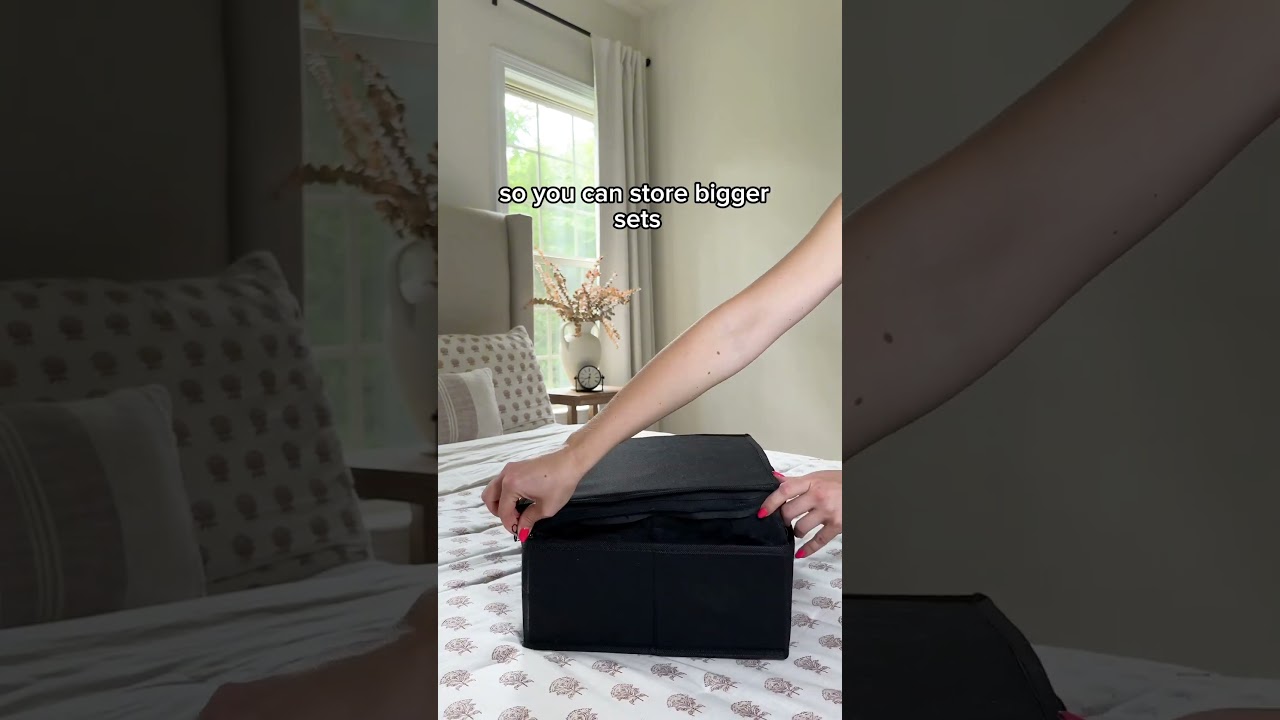 Bedding storage solution (linked in my Amazon storefront) 