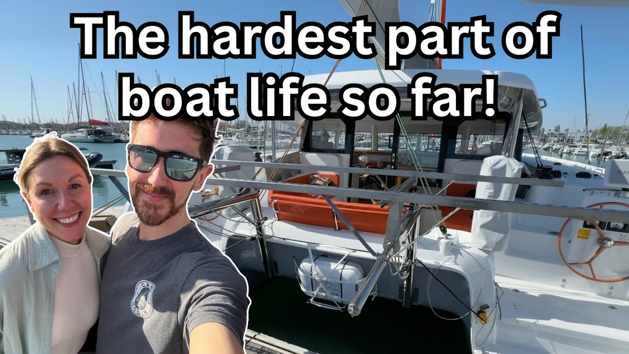 ⁣Our Biggest Challenge Yet! Installing A Custom Solar Arch On Our Brand New Yacht.