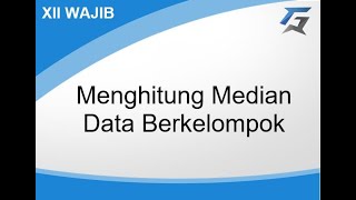 Median data berkelompok -