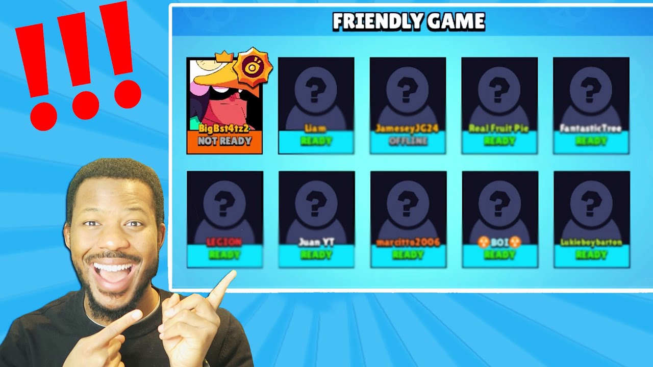 FRIENDLY GAME FRIDAY #1 l Brawl  Stars