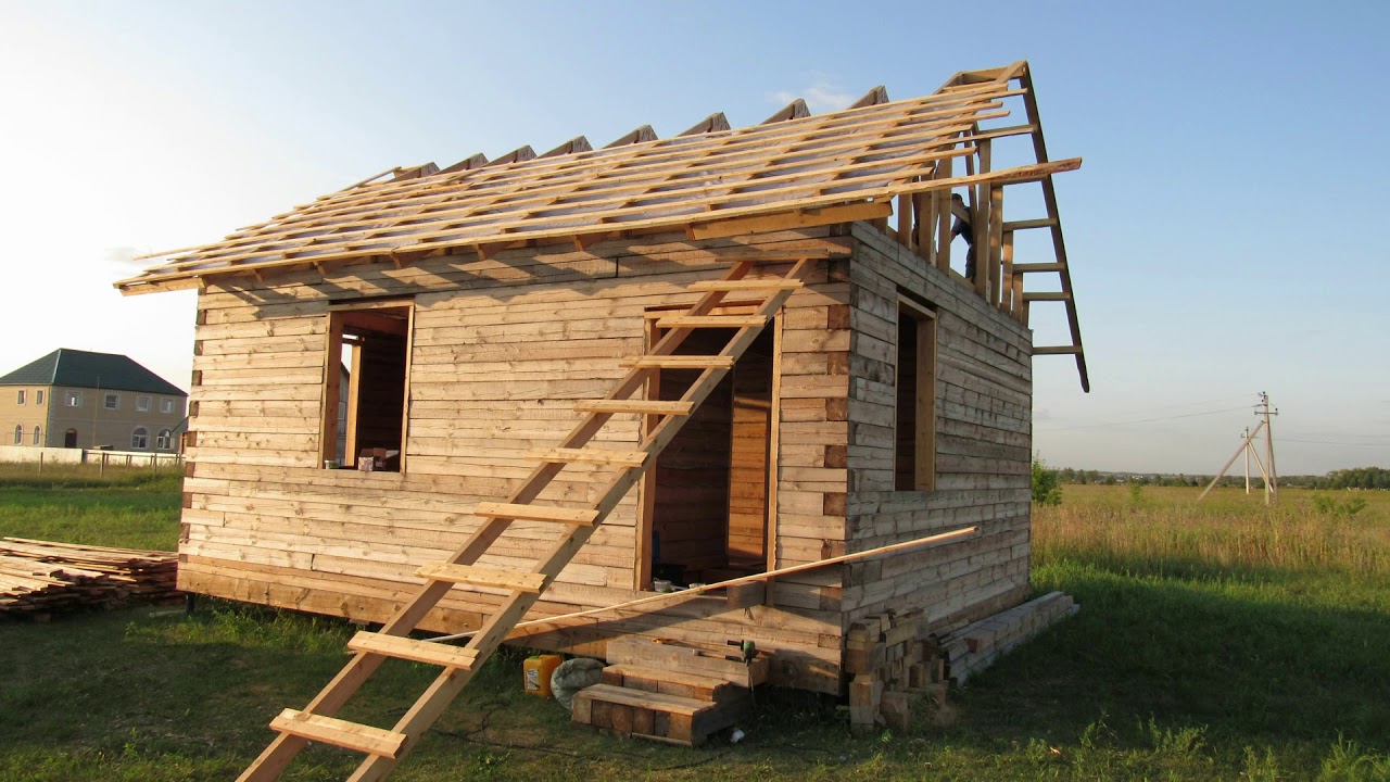 Монтаж обрешетки крыши - YouTube