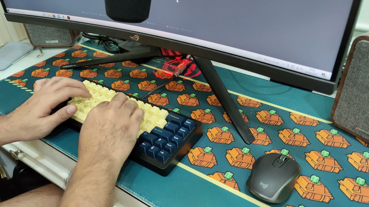 Emery65 With Fierce Girl Switches | Alu Plate | Sound Test